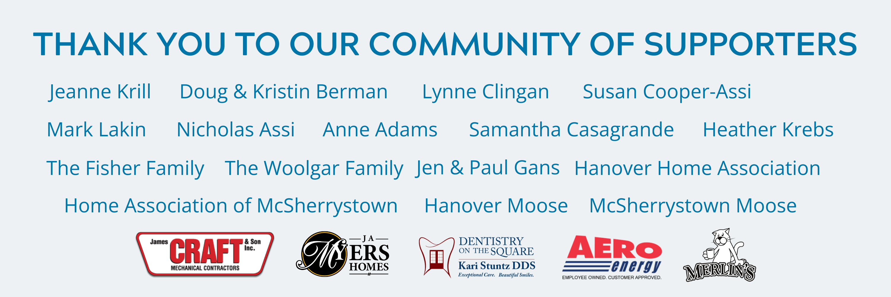 PennCares' Supporters